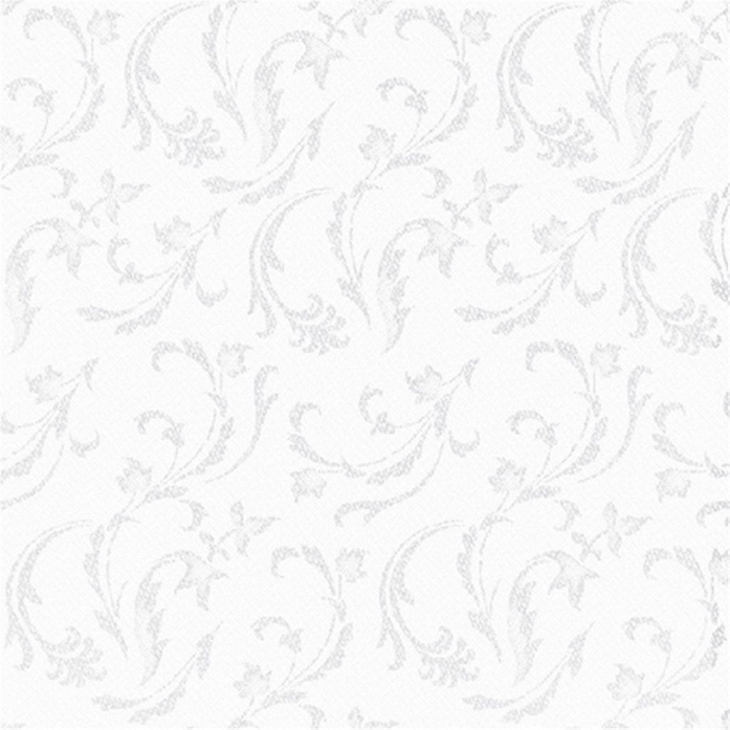 PAPSTAR Motiv-Servietten "ROYAL Collection Damascato" weiß 50 Stück
