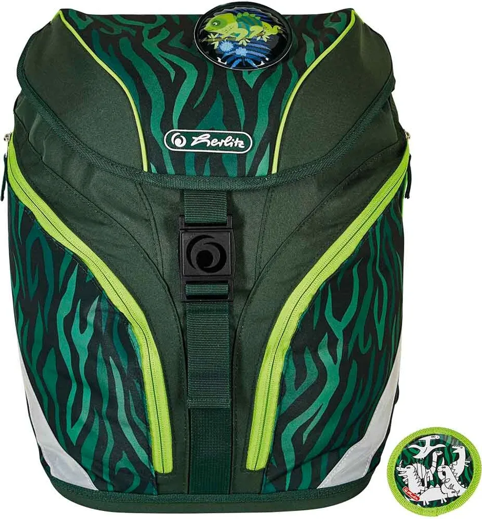 Sac à dos herlitz SoftLight Plus Jungle avec fermeture magnétique Fidlock - 5