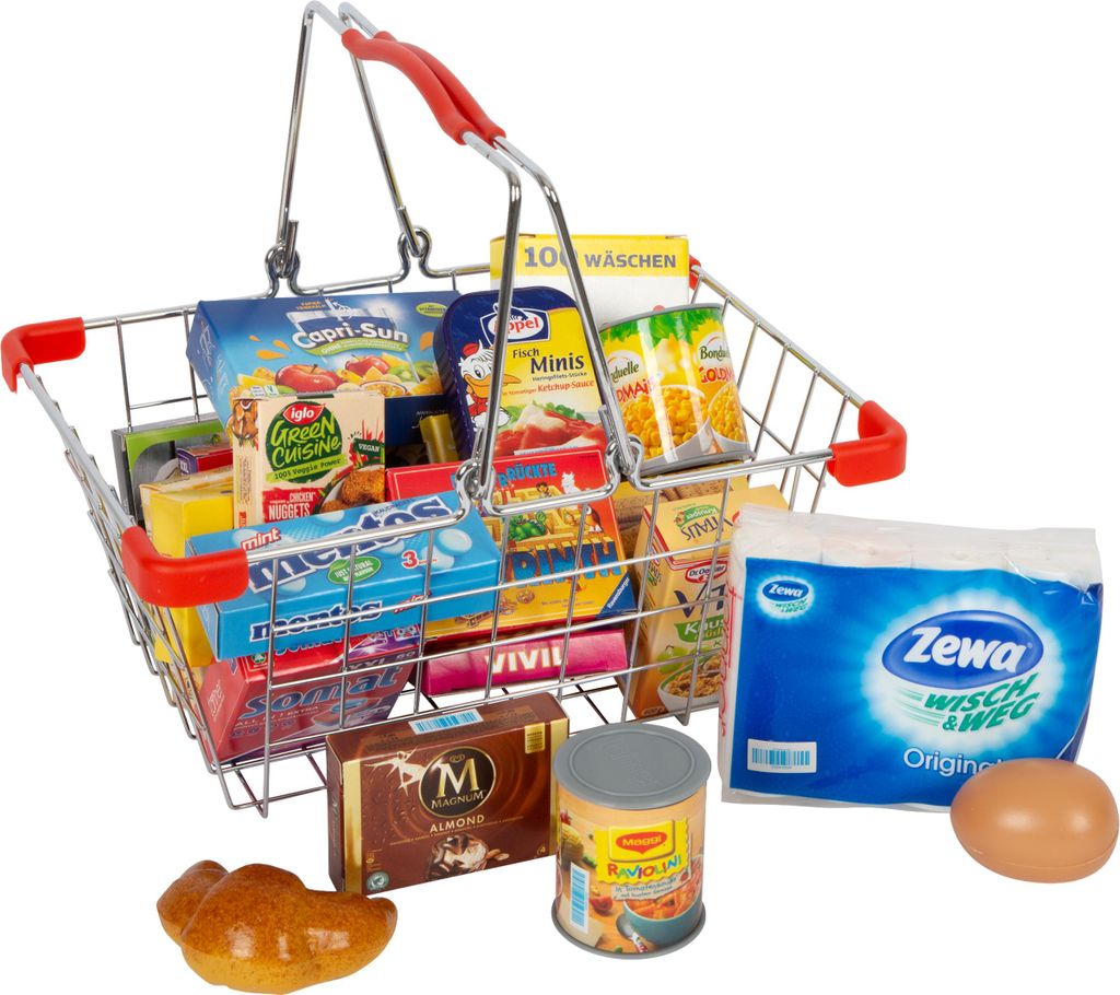 Nákupní košík kovový Obrázek produktu 