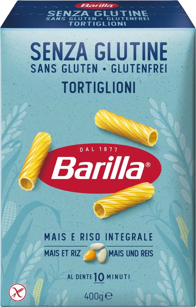 Glutenfreie Nudeln Tortiglioni 400g - Barilla