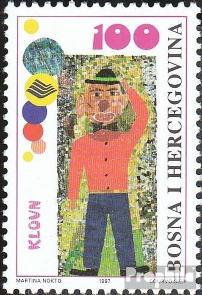 Briefmarken Bosnien-Herzegowina 1997 Mi 83 (kompl.Ausg.) Produktbild 