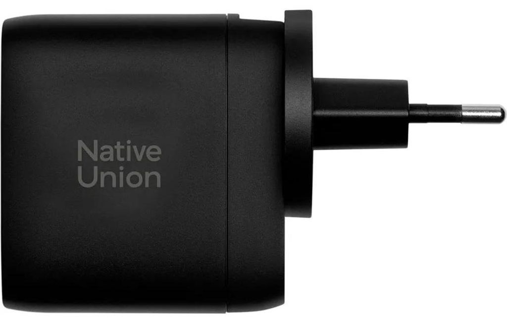 Native Union, GaN Fast Ladegerät PD 67W Multi-Geräte, Schwarz