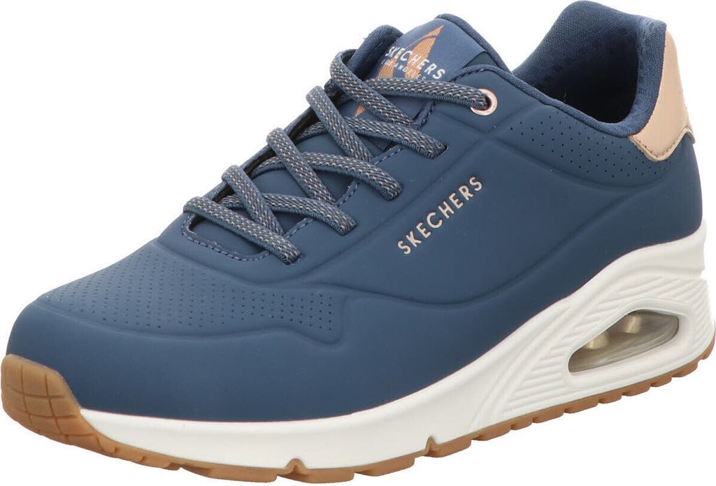 A single Skechers Uno sneaker shown from a diagonal angle against a white background.