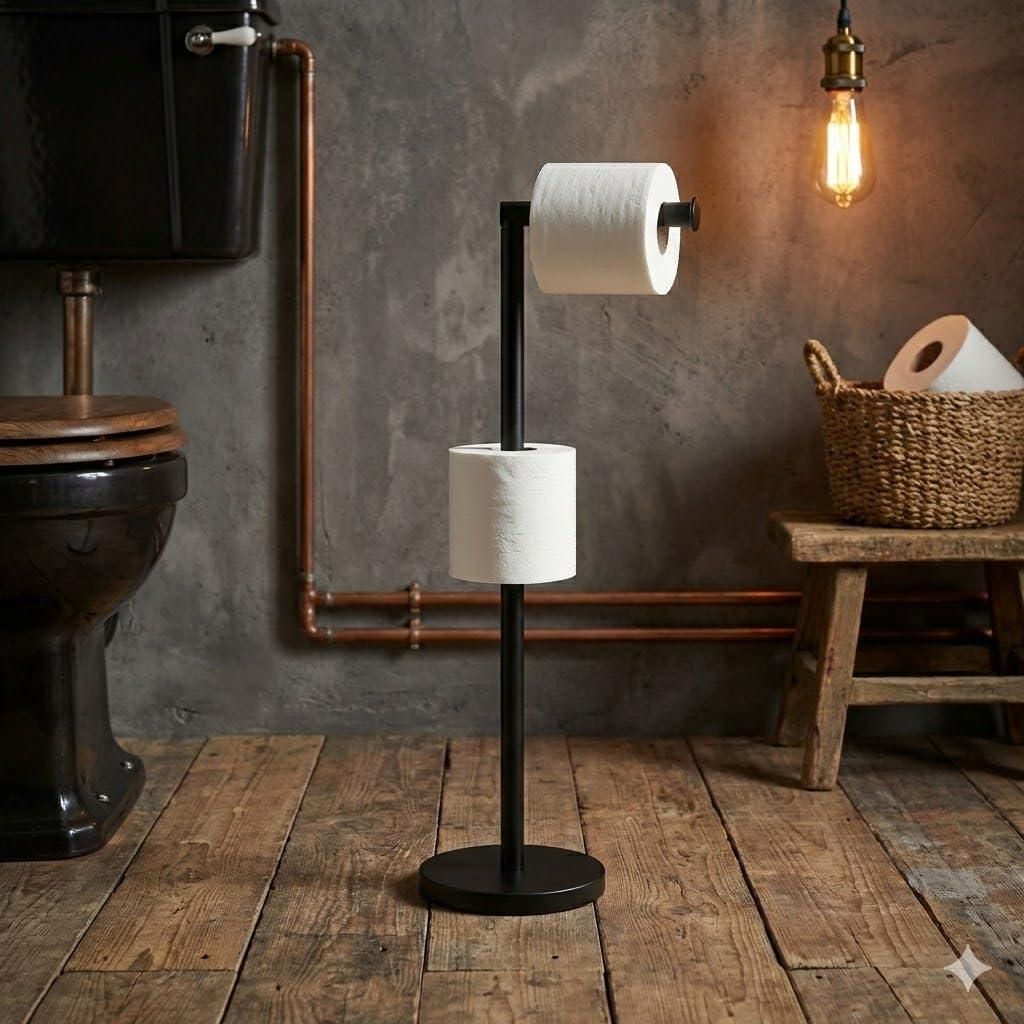 LIWI-Dock, Porte-Rouleaux Papier Toilette de Réserve, Chrome[1078] - Bricolage