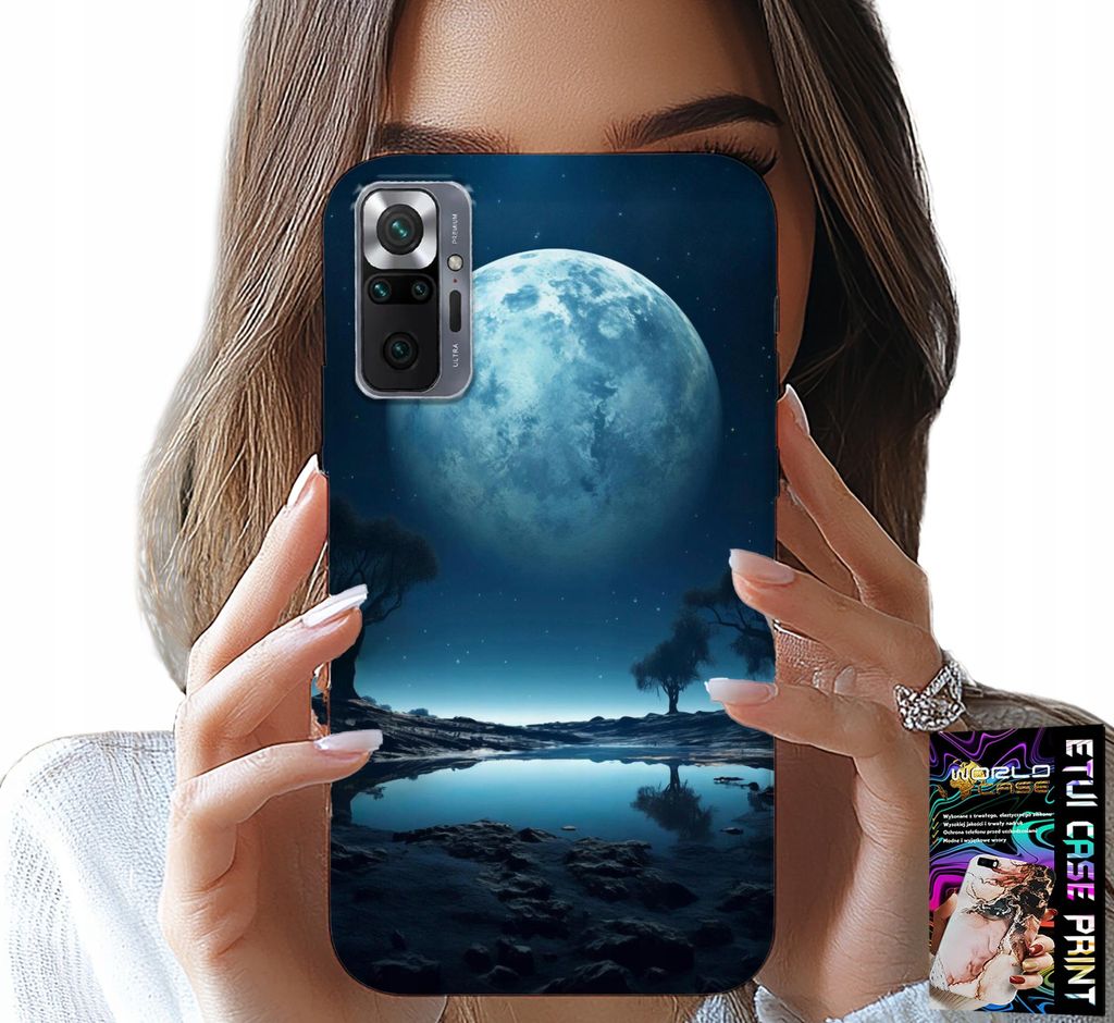 Hülle Für Xiaomi Note 10 Pro - Vollmondhülle + Folie