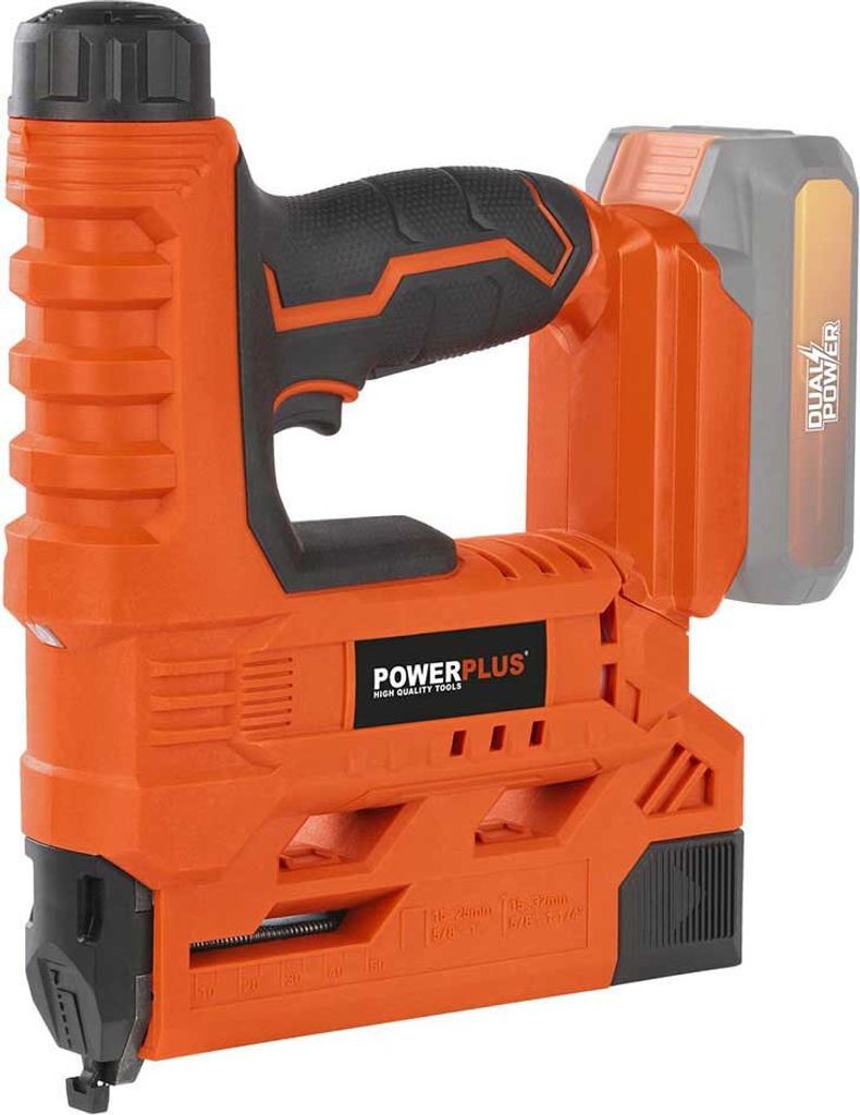 POWERPLUS POWDP7010 - Agrafeuse / cloueuse sans fil 20V Image du produit 