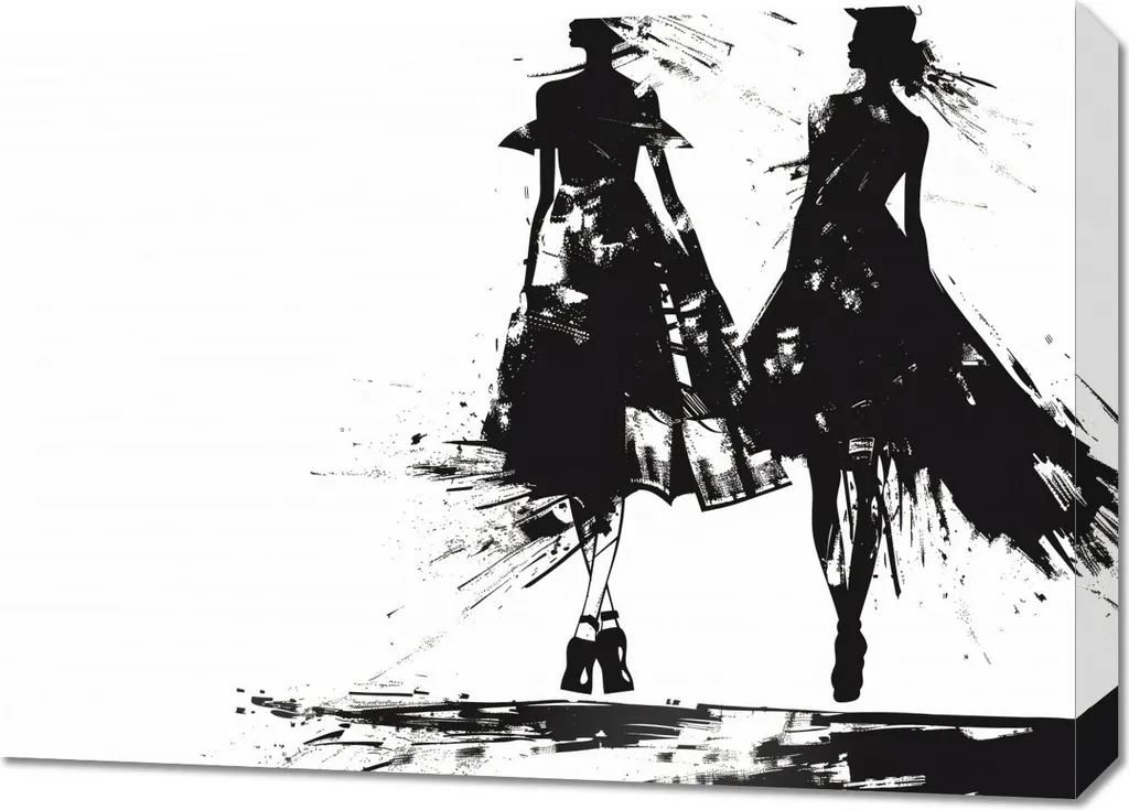 Image Encre Redessiné 70x50 cm - Solution Déco pour Murs Vides et Tristes