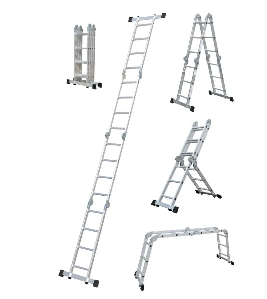 Échelle stable 3,46m Procraft PLA4.346 pour éviter les chutes en alu