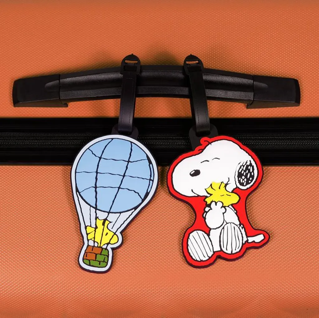 Porte-clés Valise Multicolore Snoopy - Design Peanuts Standard Résistant