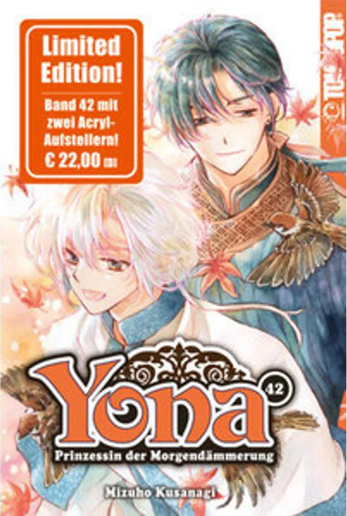 Tome 42 Yona Princesse de l'Aube Edition Limitée Manga Shôjo Incontournable
