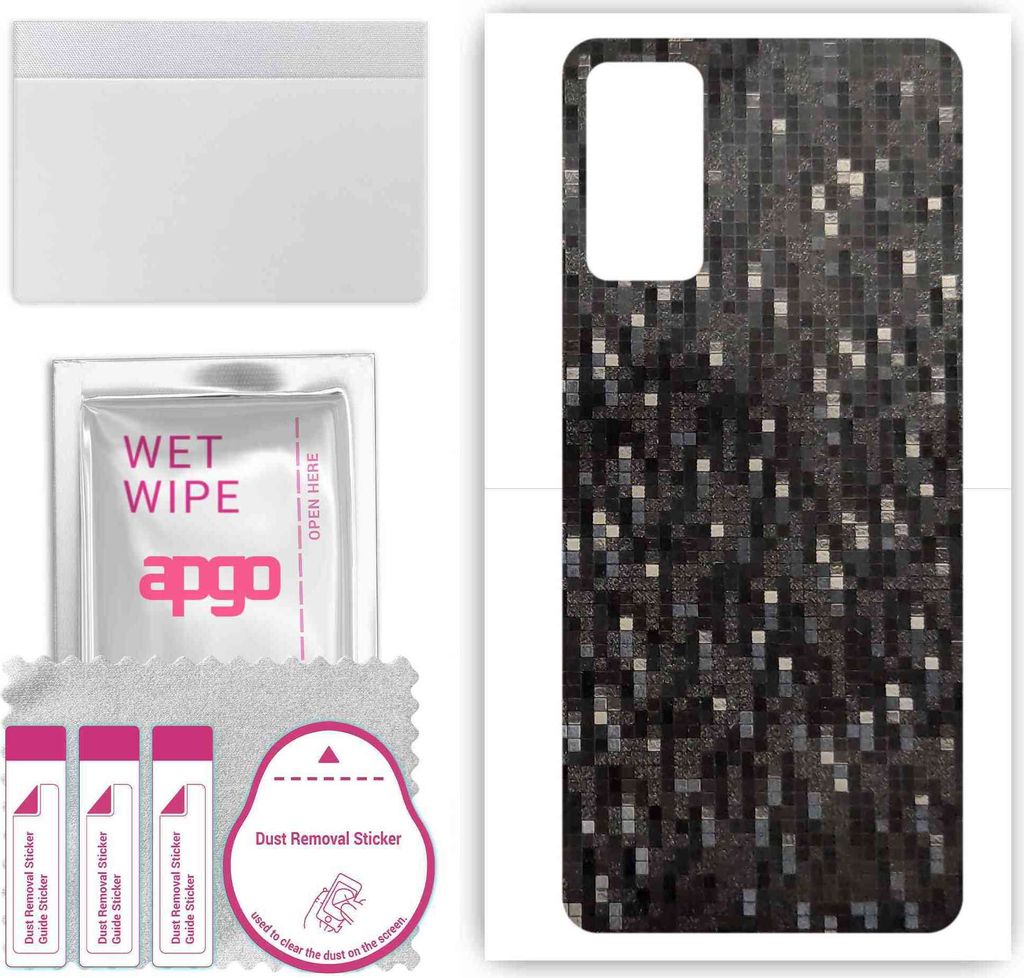 apgo Rückseite Schutzfolie, Skin, kompatibel mit Honor 30 Youth Edition, Hinten Displayschutzfolie aus Vinylfolie, kratzfest, einfache Montage - C...