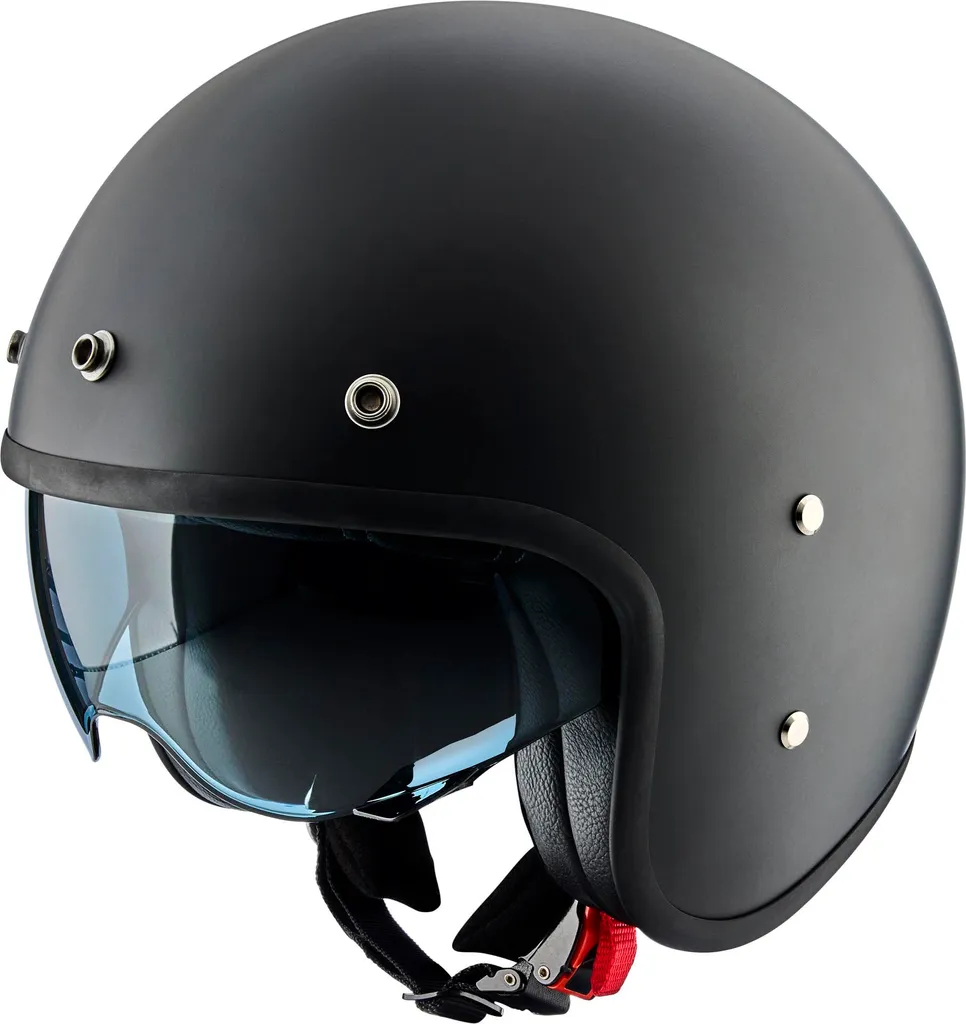 Casque Peroz Filus Noir Mat 2XL avec Écran Anti-Rayures et Grand Confort
