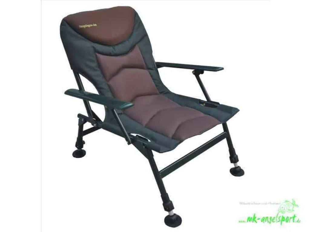 Chaise de pêche confortable pour longues sessions 5 Seasons Pro Carp