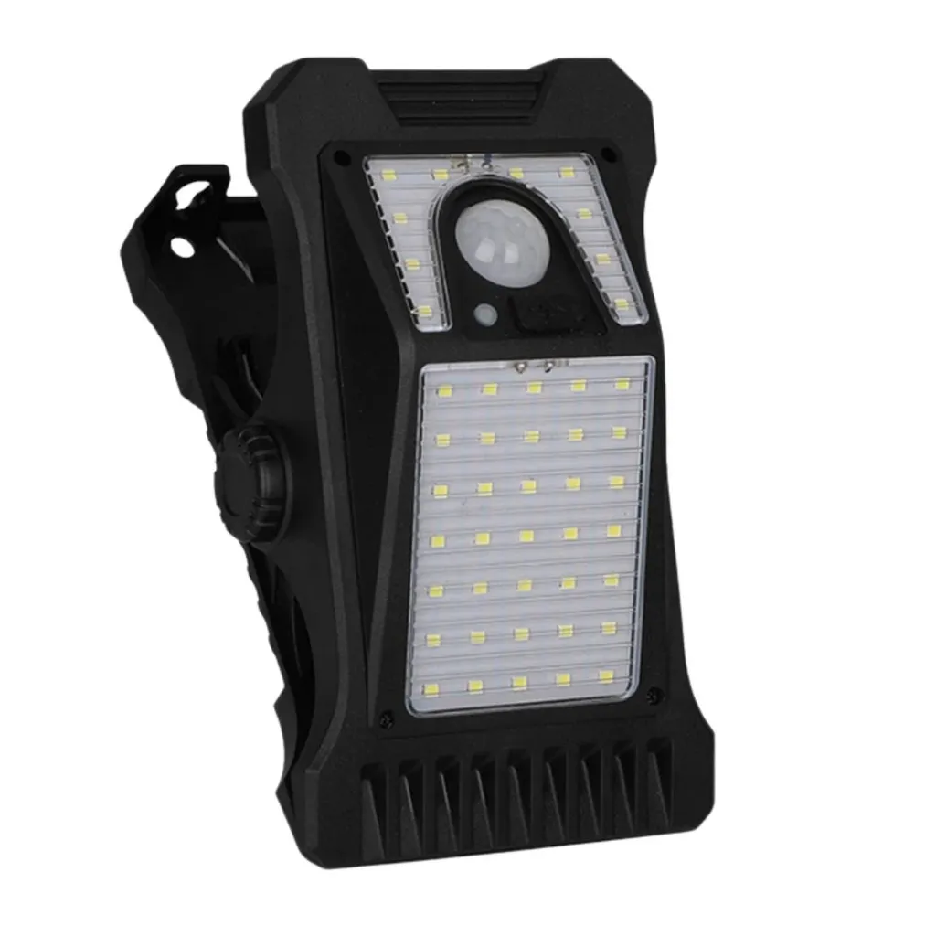 Faretto Solare 10W LED con Clip: Installazione Rapida IP65 Giardino