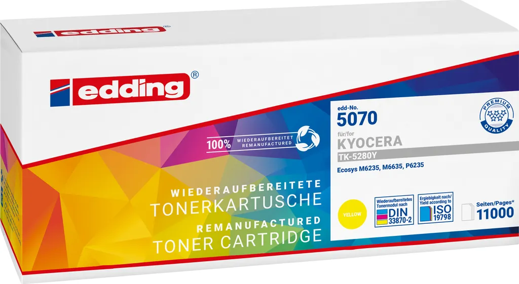 Toner Compatibile Kyocera TK-5230Y Giallo | Chip 2024 | 18-5066