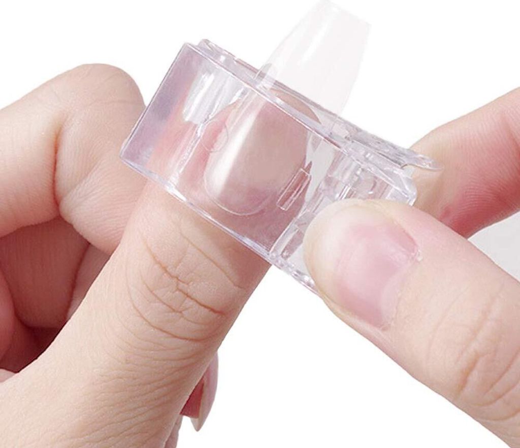 Sularpek Polygel Nagelclips 5er Set - Transparente Klammern Für Nagelverlängerung