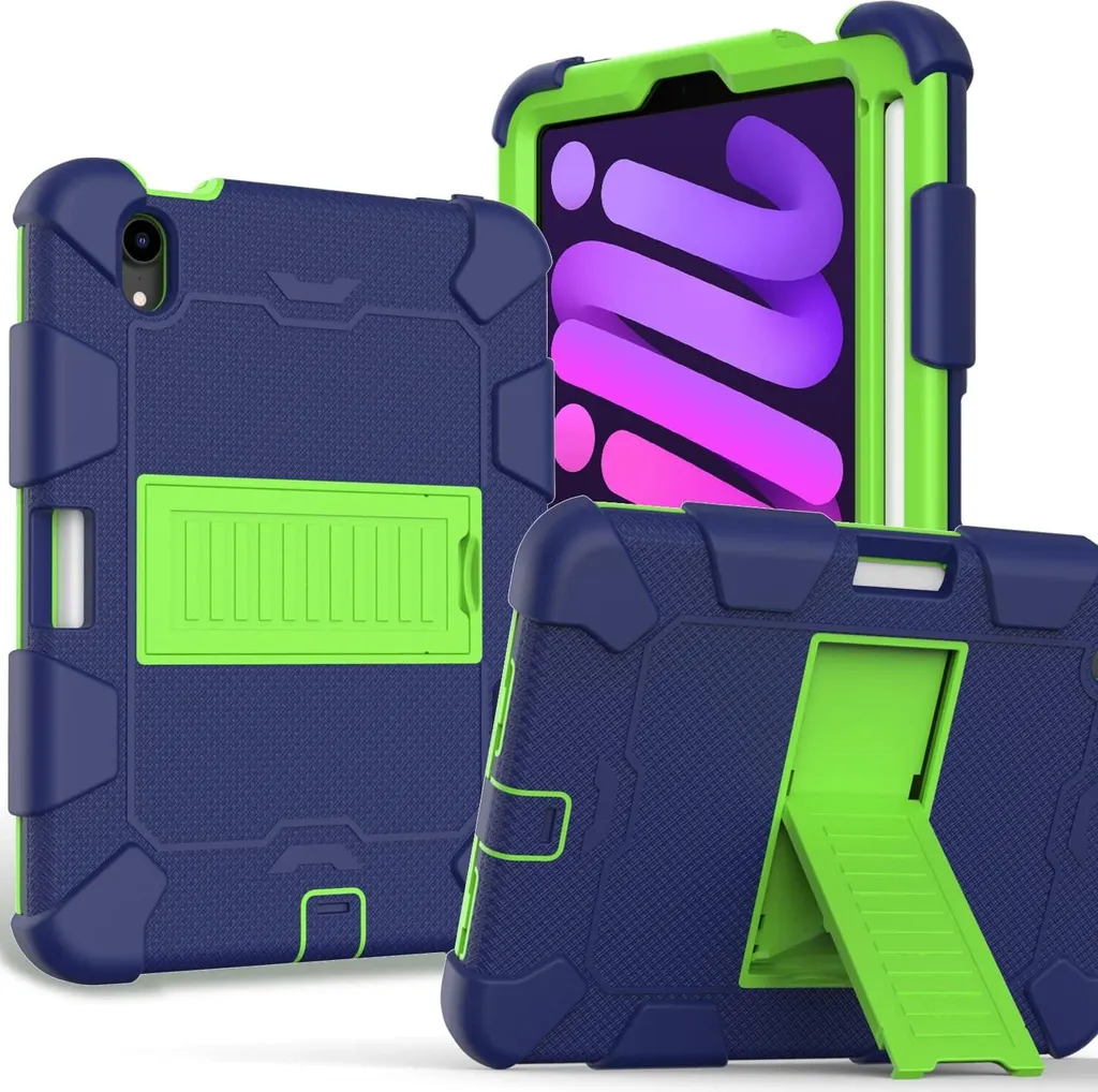 Custodia iPad Mini 6 Blu Navy - Smart Cover con Supporto e Portapenna