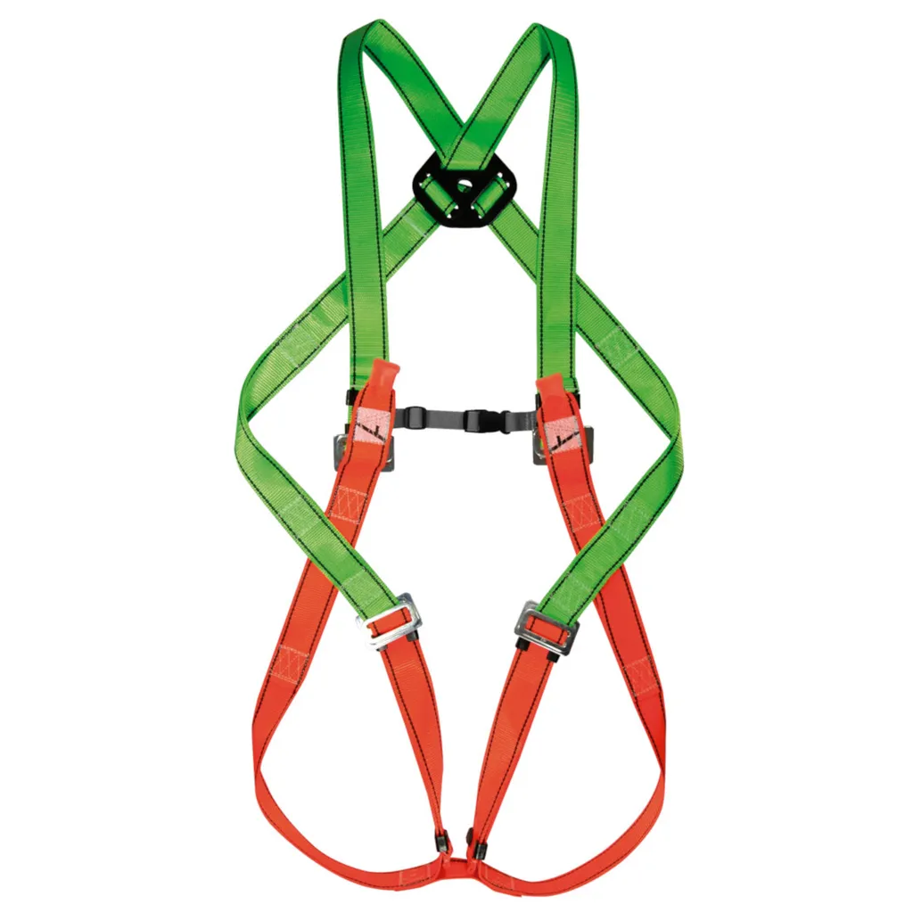Porte-harnais EN 361 vert orange haute visibilité - Support technique