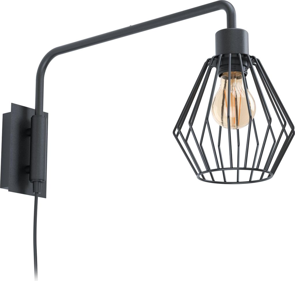 EGLO nástěnná lampa Tabillano 1, nástěnná lampa vintage, Obrázek produktu 