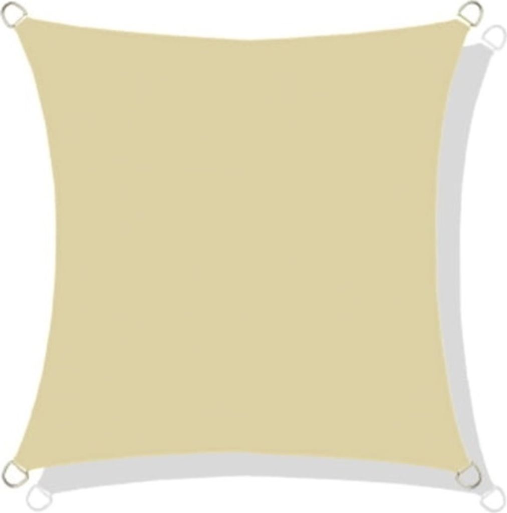 Garten Sonnensegel Wasserdicht 3X3M Dunkel Beige Schatten Segel 3X3 Meter Dunkelbeige Markise