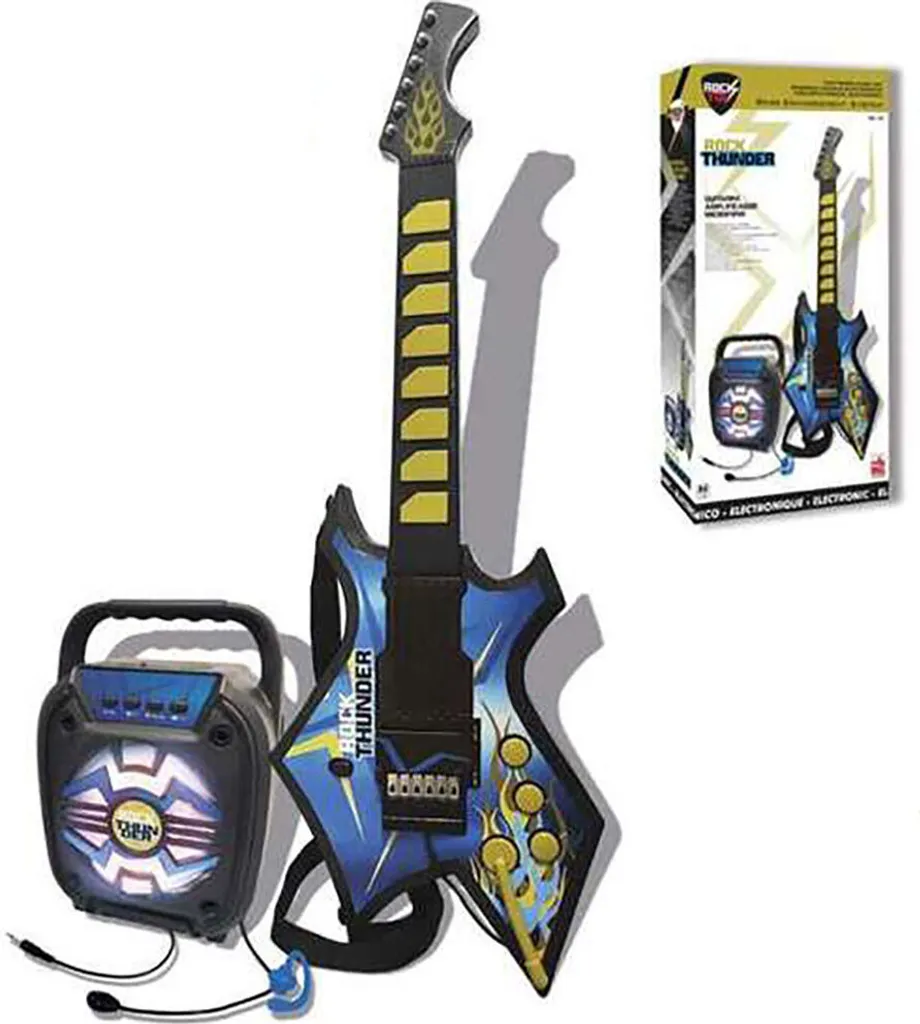 Guitare électrique Rock Thunder Reig Musicales avec enceinte Bluetooth