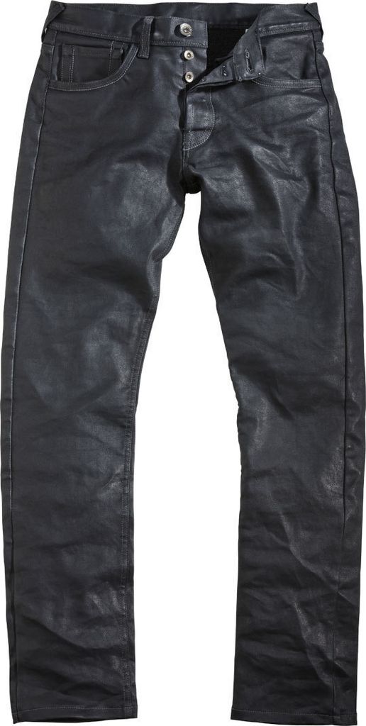 Rokker Rokkertech Black Motorrad Textilhose, schwarz, 29