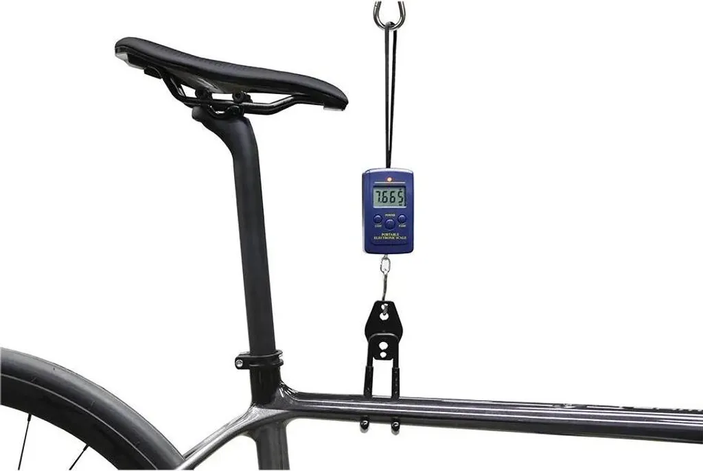 Pèse-bagage Électronique Massi Bc-100 Argent 40kg pour Vélo et Voyage