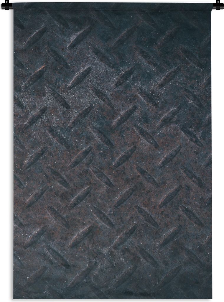 MuchoWow Wandteppich Wandbehang Eisen - Vintage - Rost 120x180 cm Tapisserie Dekoration Wandtuch - Schlafzimmer - Dekorationen für das Haus
