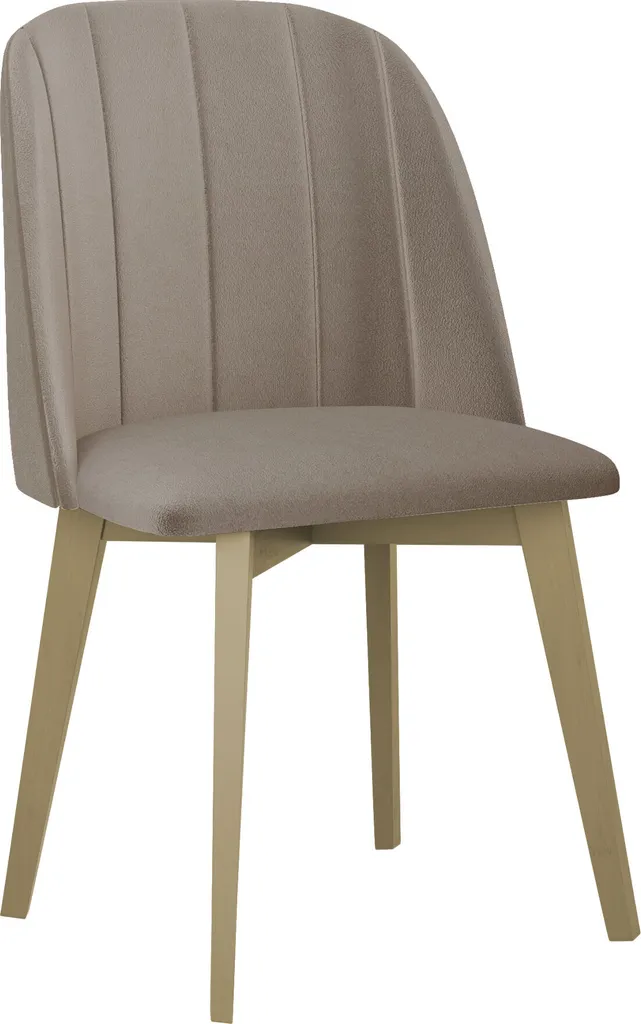 Sedia AFTON 3 Design Scandinavo Rovere Sonoma Beige | Arredo Interni