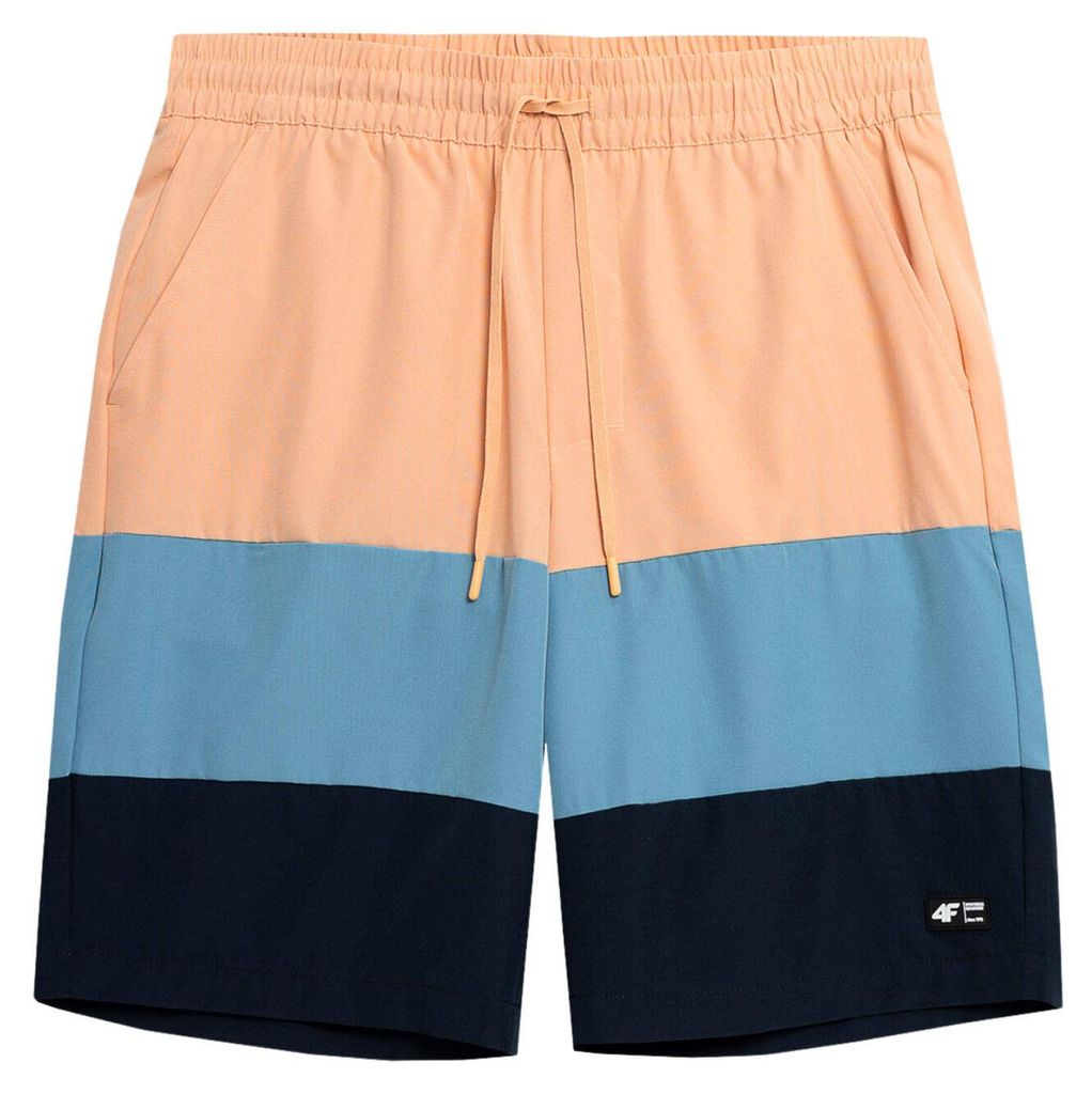 4F - "M024" Badehose für Herren MR1410 (L) (Blau/Pink)