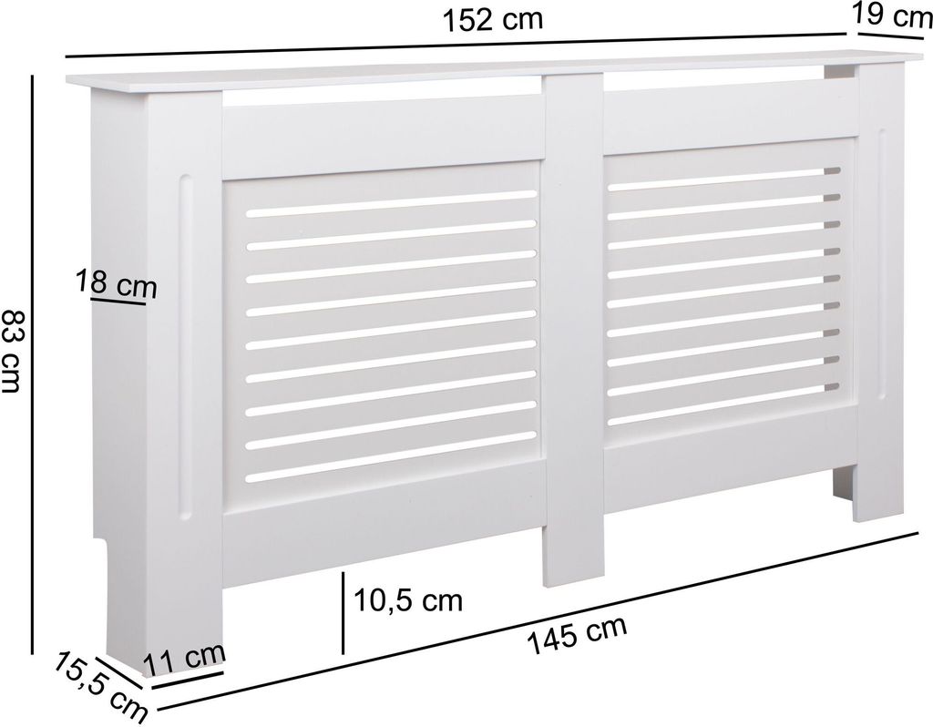 Design osłona chłodnicy wl5.746 biała matowa wykończenie Zdjęcie produktu 8