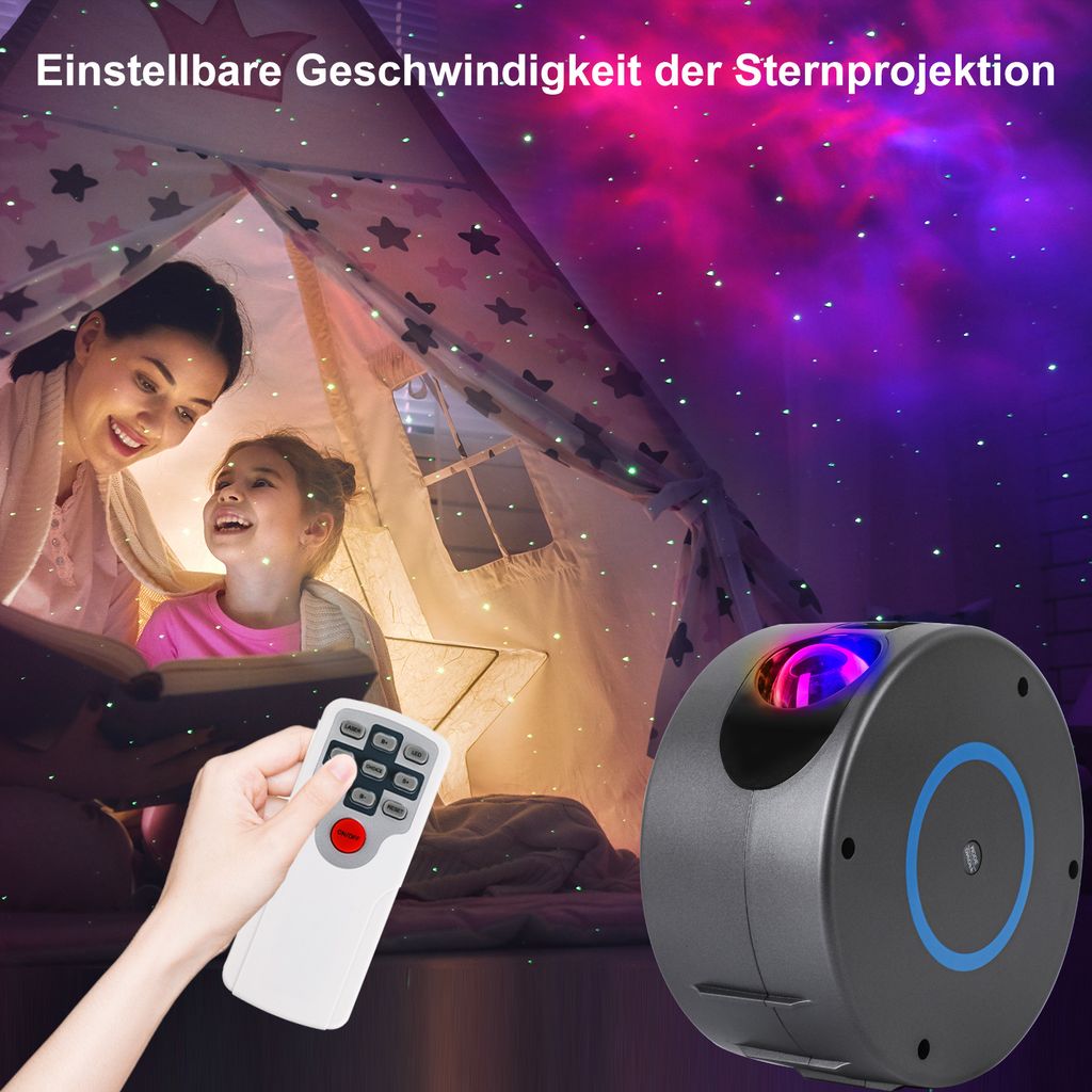 Aurora projektor - Hviezdny projektor - Galaxy projektor - Obrázok produktu 8