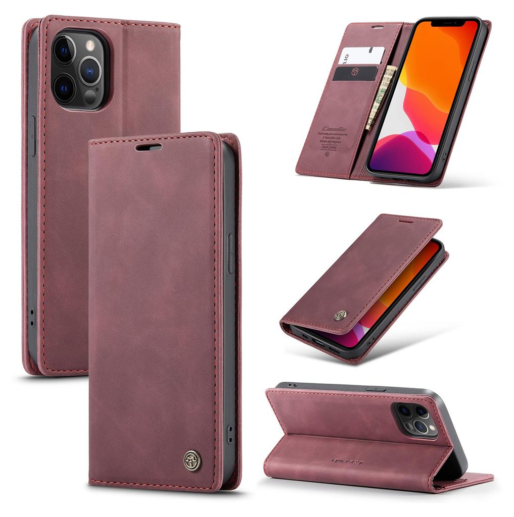 Caseme Handyhülle für Iphone iPhone 12 / 12 Pro-Karmesinrot Produktbild 