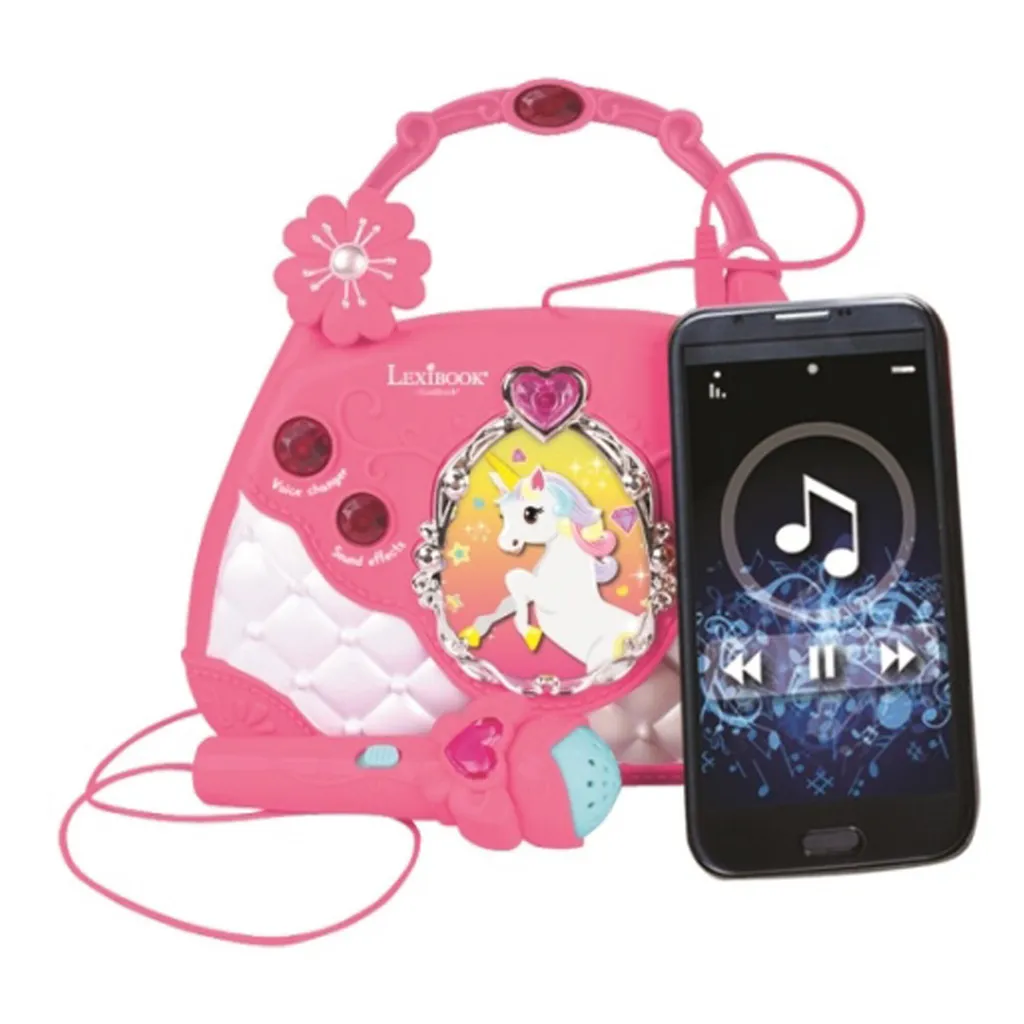 Sac à Main Enceinte Bluetooth Licorne avec Micro pour Enfant Modèle K1
