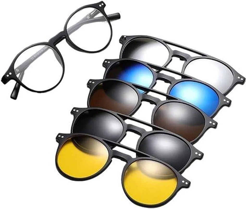 Lunettes de soleil magnétiques anti-éblouissement pour conduite et nuit