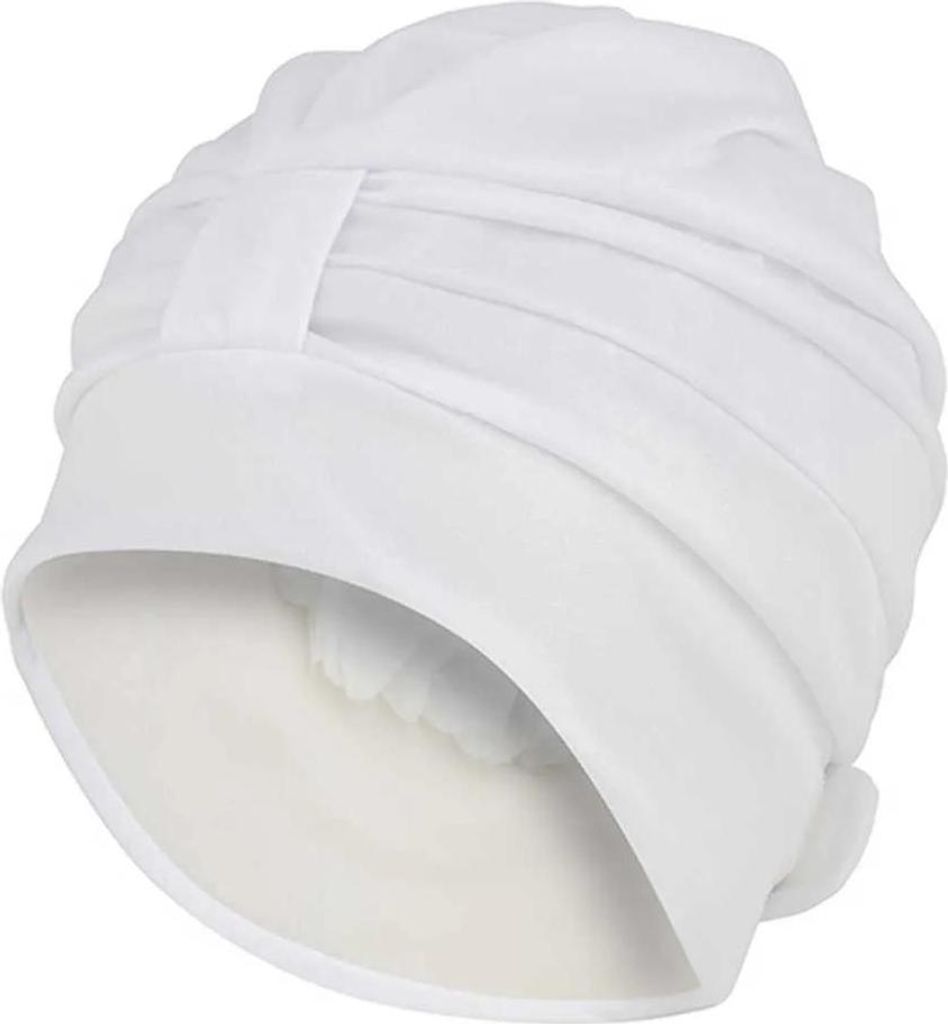 Fashy Fabric Badekappe Weiß  Weiß One Size Produktbild 