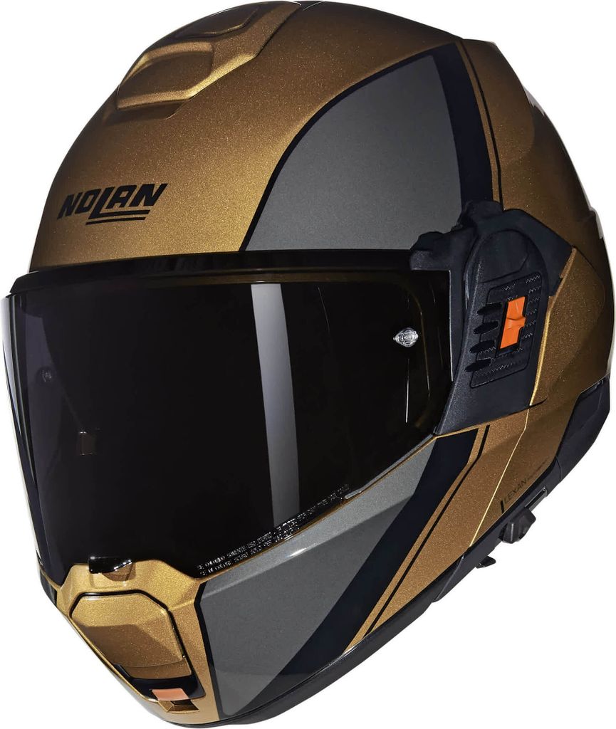 Nolan N120-1 Verniciatura Speciale N-Com Klapphelm, sand/grau, S (56)