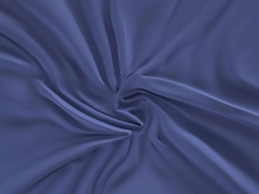 Acquista Lenzuolo Raso Blu Scuro 120x200 - Qualità Premium Offerta