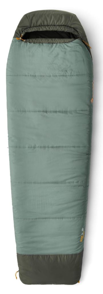 Boab Synthetic Sleeping Bag -1C Short grau/seegrün Produktbild 