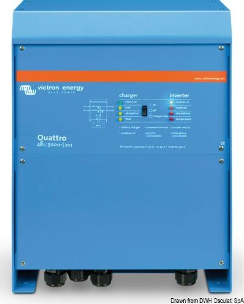 Quattro 12/3000/120-50/50 230V VE.Bus - Osculati 14.268.10