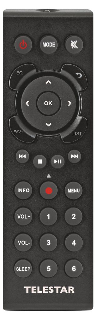 Telestar 5700400, Internet, Digitální, DAB+, FM, TFT, 8,13 Obrázek produktu 