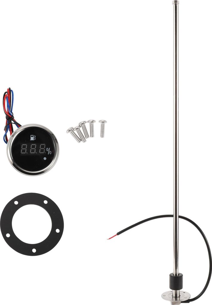 700mm Länge Kraftstoff-Sendeinheit und Messgerätesatz Boot Kraftstoff-Sendeinheit Marine Kraftstoff-Sendeinheit Metall 1 Satz 240-33 Ohm