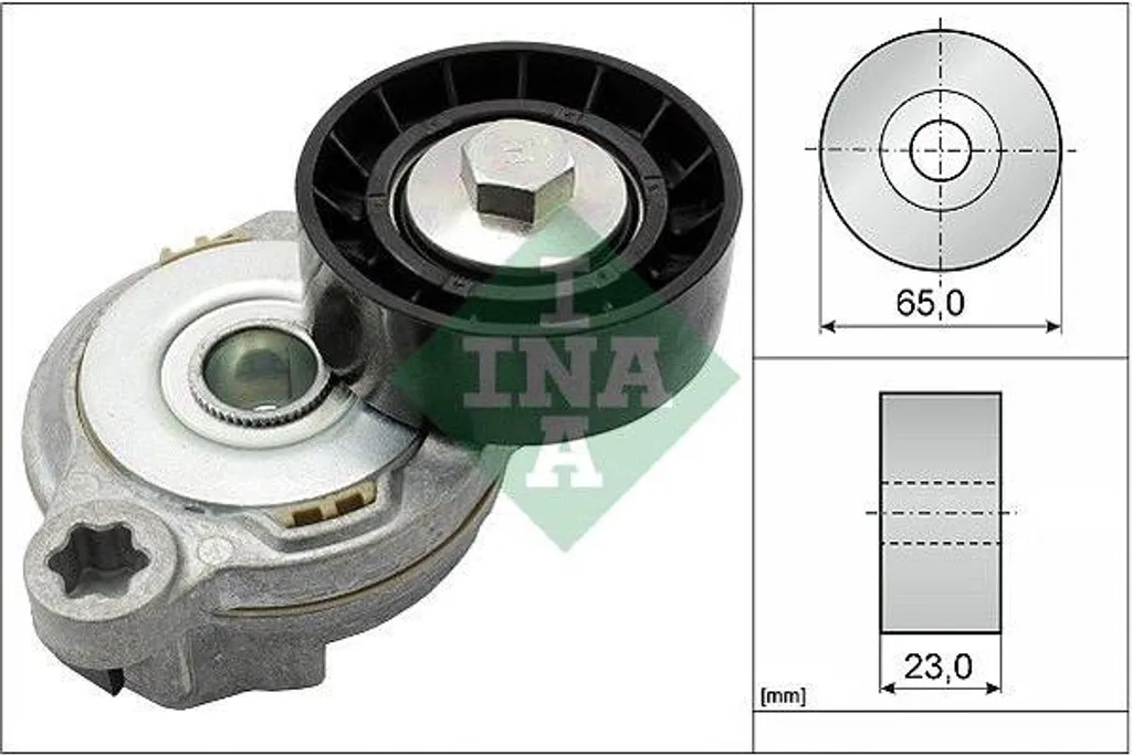 Supprimez les bruits moteur avec le tendeur INA 31330379 pour S80 V70