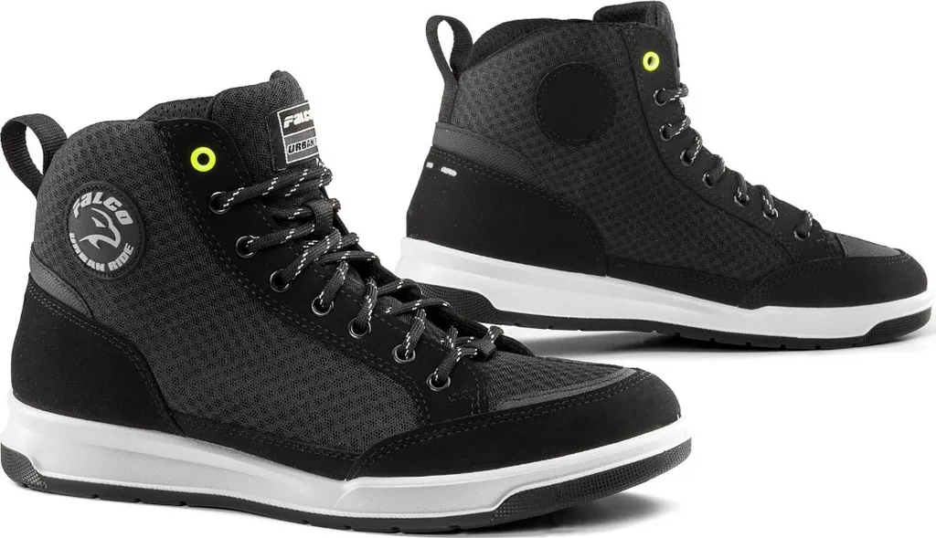 Baskets Moto Falco Airforce Noires en 46 - Équipement Homme Homologué CE