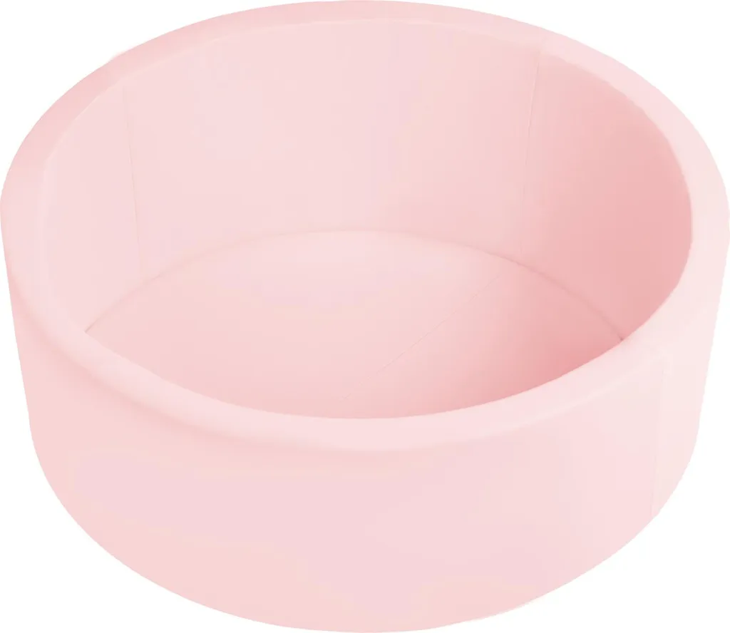 Piscine à Balles Rose 90x30cm en Mousse Souple - Balles Bleu et Mauve