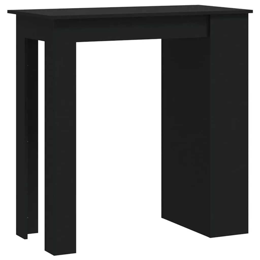 Tavolo Alto da Bar vidaXL Nero 102 cm - Design Moderno Salvaspazio