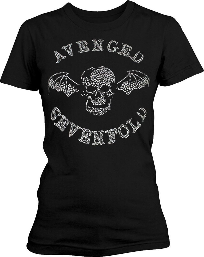 Avenged Sevenfold - "Death Bat" T-Shirt für Damen RO8644 (XXL) (Schwarz)