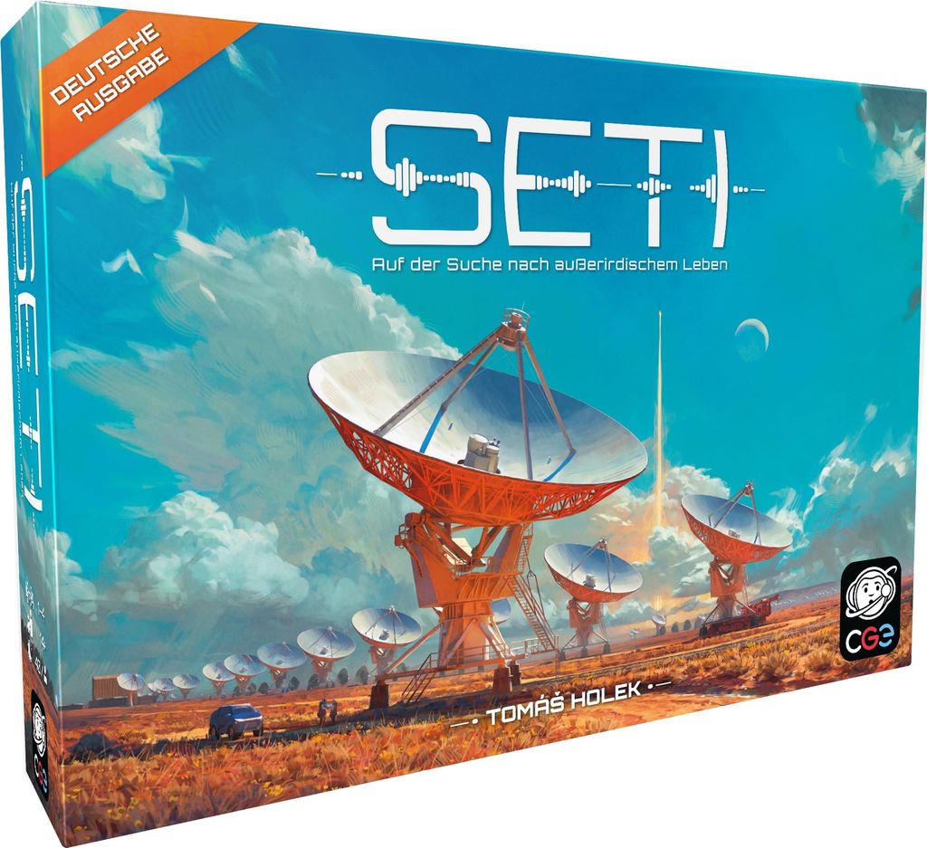 Czech Games Edition Brettspiel Familie SETI Auf der Suche Produktbild 