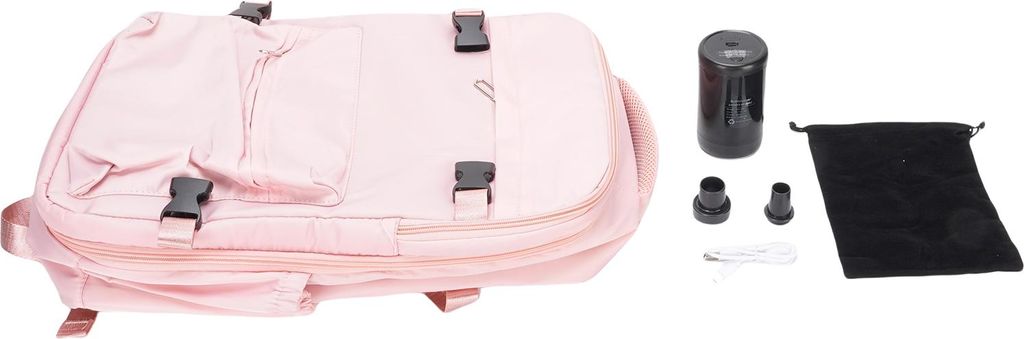 Vakuumkomprimierung Rucksack 27L Wassersicher mit Pumpe für Geschäftsreisen Pink weiter