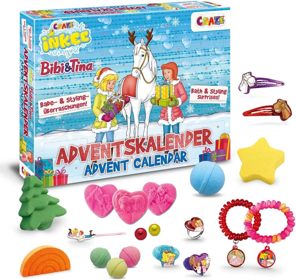 Kalendarz adwentowy dla dzieci INKEE Bibi & Tina - Zdjęcie produktu 